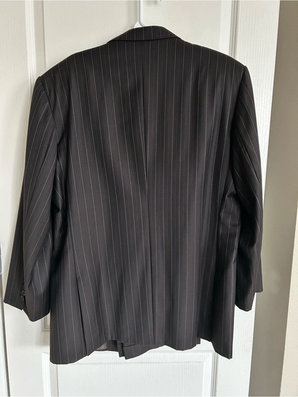 Ermenegildo Zegna y Custom Tailored 2-Piece Suit dark grey– Wool & Silk